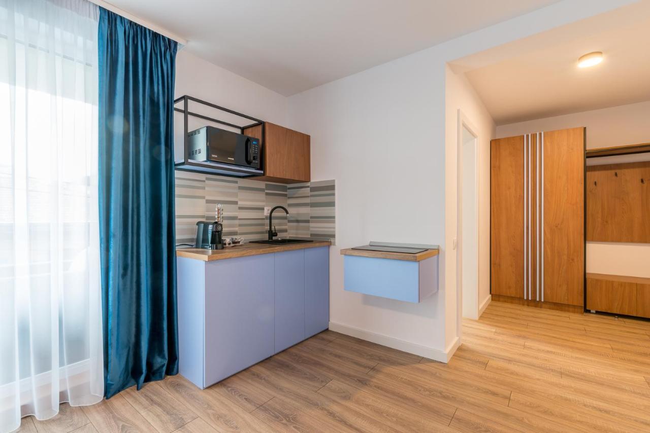 Sarmihouse Aparthotel คลูจ-นาโปกา ภายนอก รูปภาพ
