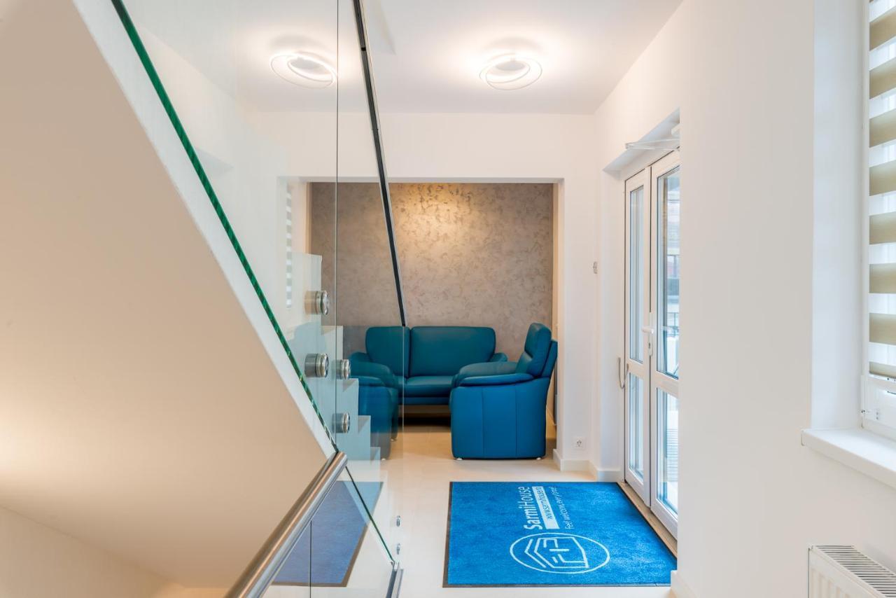 Sarmihouse Aparthotel คลูจ-นาโปกา ภายนอก รูปภาพ