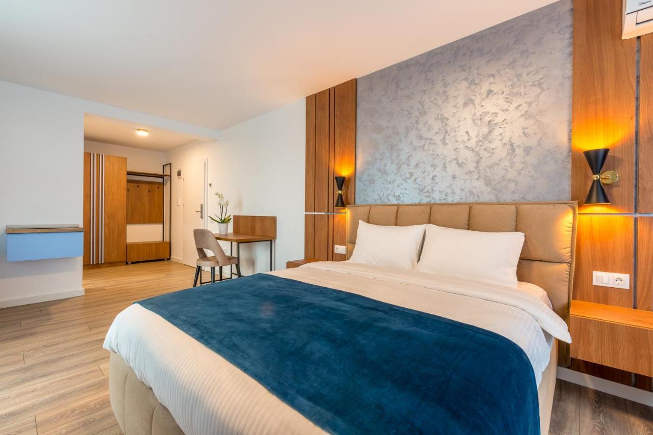 Sarmihouse Aparthotel คลูจ-นาโปกา ภายนอก รูปภาพ