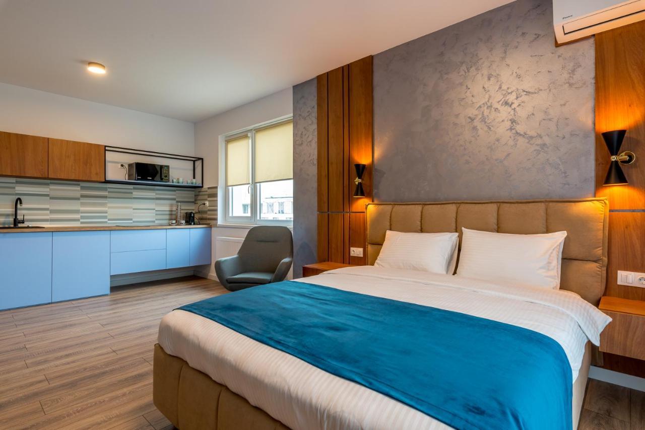 Sarmihouse Aparthotel คลูจ-นาโปกา ภายนอก รูปภาพ