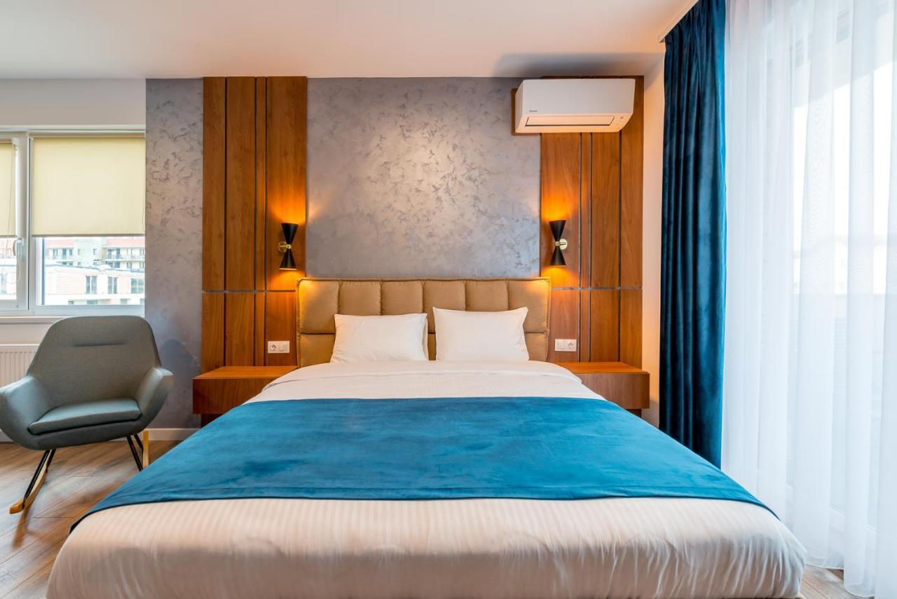 Sarmihouse Aparthotel คลูจ-นาโปกา ภายนอก รูปภาพ